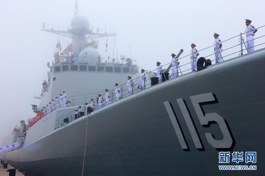 中國派出7艘艦艇赴俄參加中俄“海上聯合—2013”軍事演習