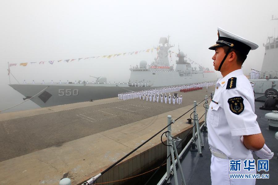 中國(guó)派出7艘艦艇赴俄參加中俄“海上聯(lián)合—2013”軍事演習(xí)