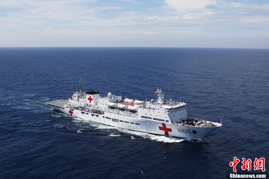 中國海軍西沙搜救遇險漁民畫面曝光