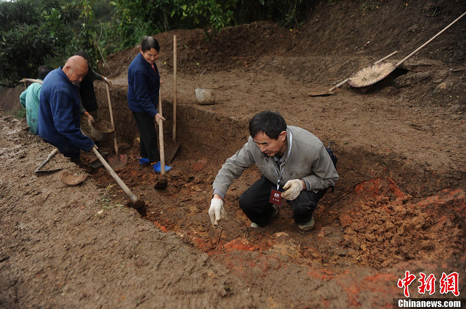 重慶銅梁縣公路施工發現涂山窯系窯址遺跡