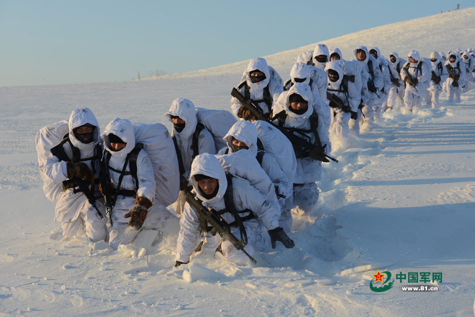沈陽軍區(qū)某特戰(zhàn)旅-34℃練官兵作戰(zhàn)能力