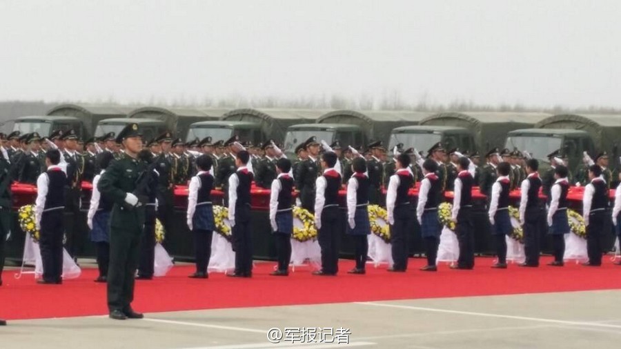 437具志愿軍烈士遺骸回國(guó) 將安放于抗美援朝烈士陵園