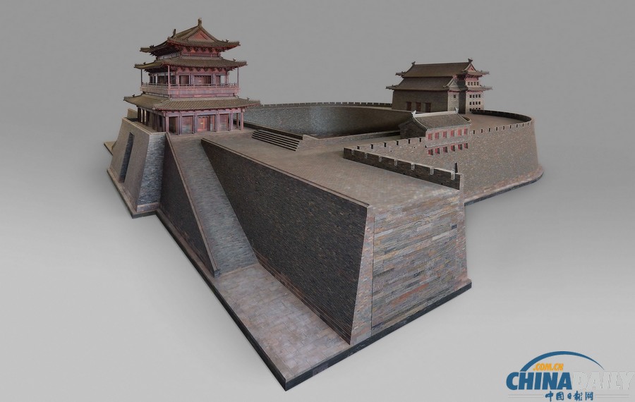 紫檀制天壇、安定門模型展在國家博物館隆重開幕