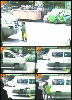 粗心父親開(kāi)車碾死幼子 監(jiān)控視頻遭網(wǎng)友瘋傳(圖)