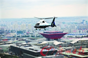 上海世博建海陸空6道安保防線 小區每層配樓長