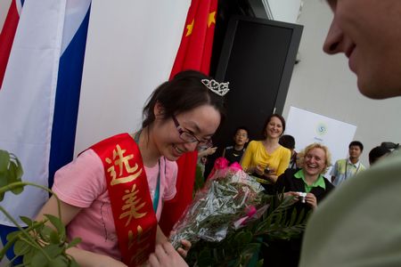 上海女孩贏得斯洛伐克館美女稱號(hào)(組圖)