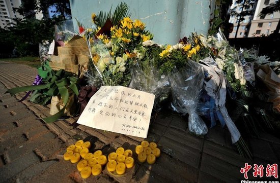 廈門市民前往事發地自發哀悼 8學生仍失蹤