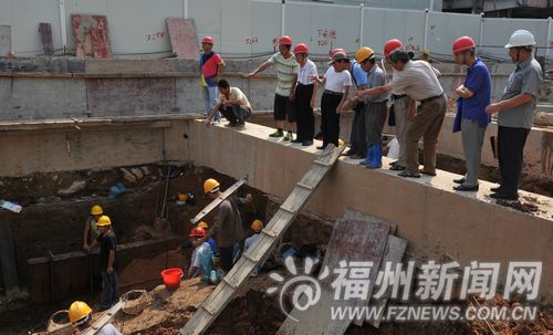 福州地鐵屏山站考古發掘50天 出土千件文物
