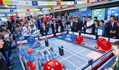 平潭機器人澳門勝利突圍