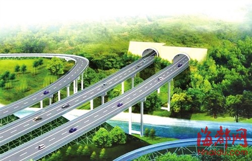 京臺高速福州段洋里出入口動工 福州到閩北車程將縮短1小時