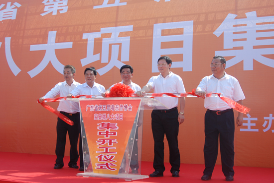 掀投資熱潮 助振興發展汕頭市澄海區舉辦重點建設項目集中開工活動