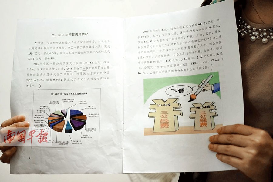 廣西首次編寫了預(yù)算草案解讀本 錢往哪花大家明白