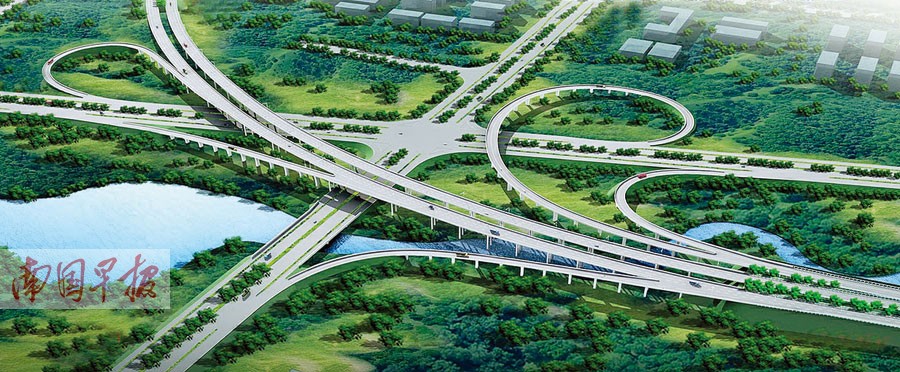 南寧羅文大橋建成通車 去機(jī)場第二高速公路開工