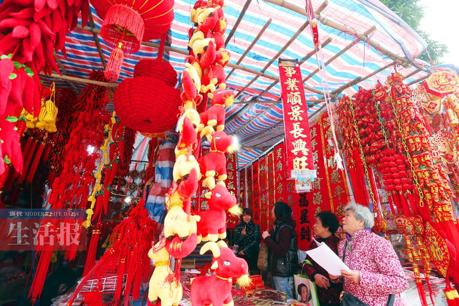 南寧設定爆竹銷售點和臨時年貨市場 你想逛哪家？