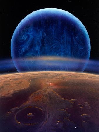 遙遠的藍色星球 海王星首次繞太陽公轉一圈