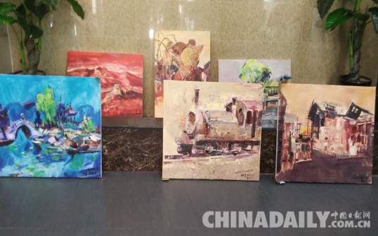 妙筆繪唐山 七彩寫世園公益采風活動4天創作佳品200余幅