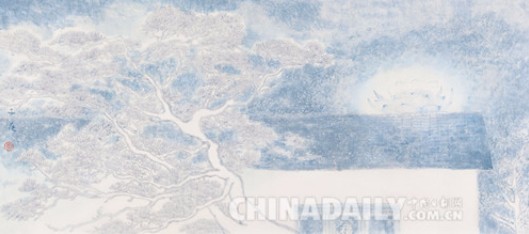 全國首次掌上互聯書畫作品展覽開幕
