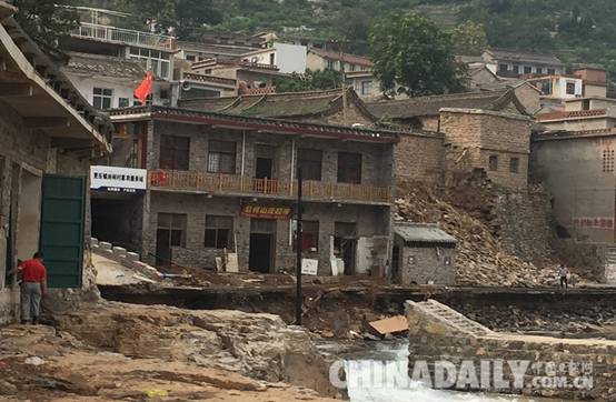 直擊邯鄲涉縣洪災區：22村受災 千余名干部群眾齊力災后重建