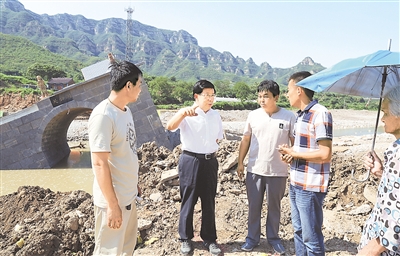 趙克志：大力弘揚抗震精神 全力做好受災群眾安置和災后重建工作