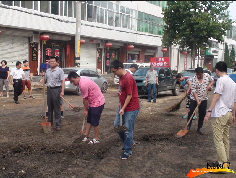雨過天晴 堅強前行 河北各地齊心協(xié)力共建家園