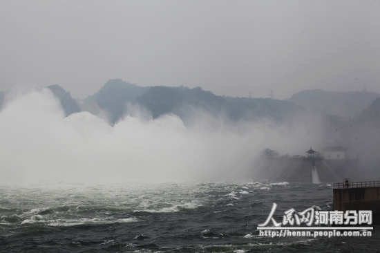 黃河小浪底觀瀑節開幕