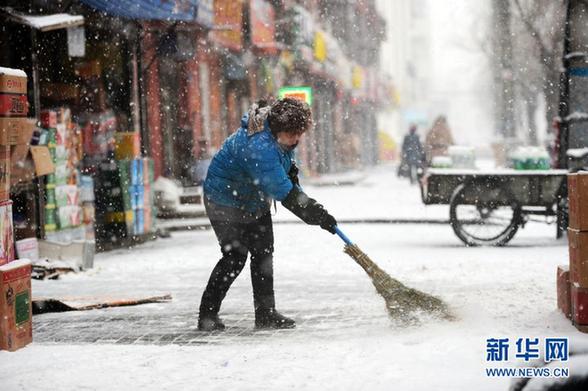 黑龍江降雪