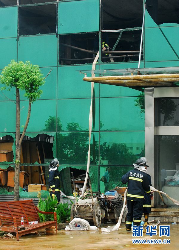 武漢“7·12”火災死亡人數增至14人（圖）