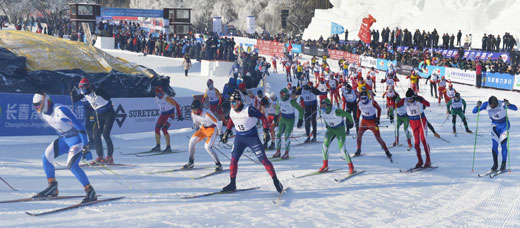 2013年中國長春凈月潭瓦薩國際滑雪節盛裝啟幕