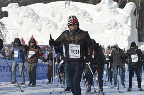 2013年中國長春凈月潭瓦薩國際滑雪節盛裝啟幕