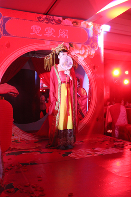 長春開元名都：新人玩穿越 漢代婚禮引人羨