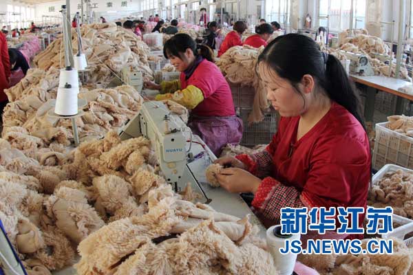 江蘇贛榆玩具企業(yè)迎來新年商機