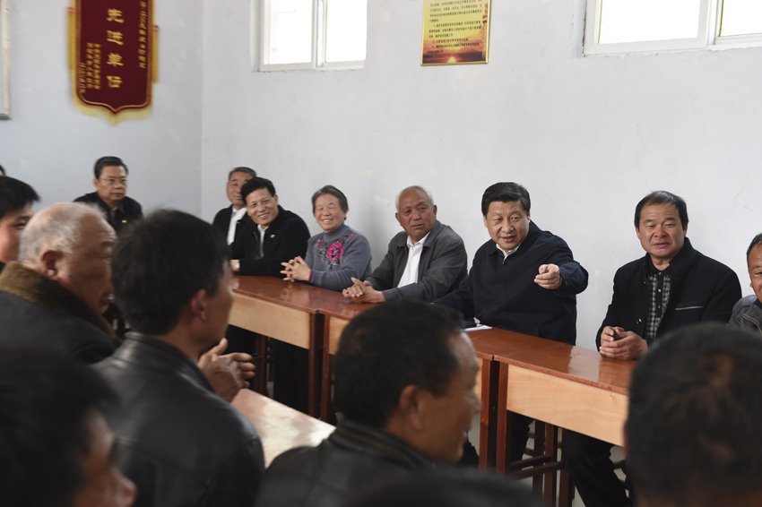 組圖：習近平等到第二批黨的群眾路線教育實踐活動聯系點調研指導工作