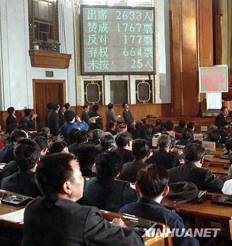 1994年：高峽出平湖