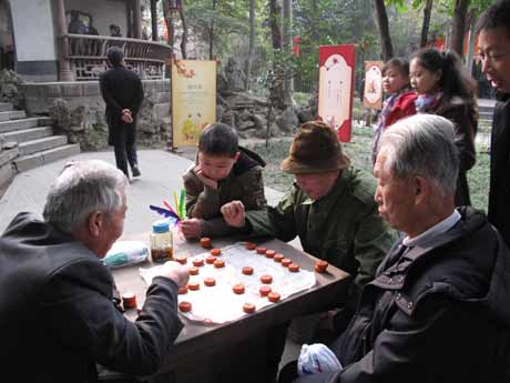春節去杜甫草堂賞梅去(圖)