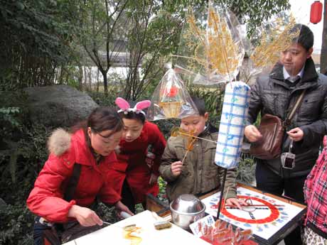 春節去杜甫草堂賞梅去(圖)
