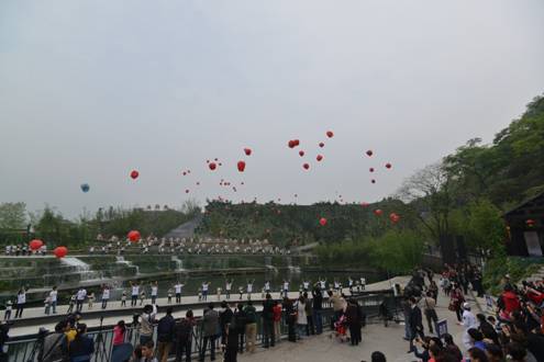 2013中國•都江堰清明放水節暨首屆“天府之源” 水文化旅游節盛大開幕