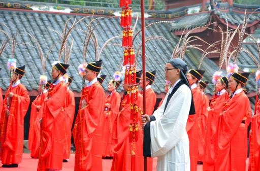 都江堰文廟舉行祭孔大典 恢復傳統禮儀