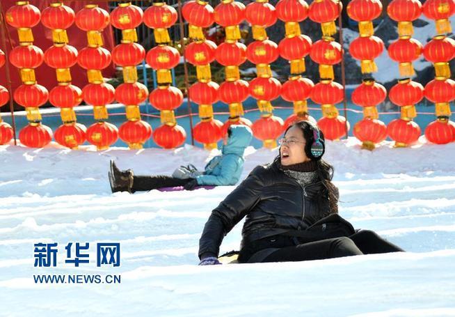 濟南遭遇罕見低溫寒冷天氣