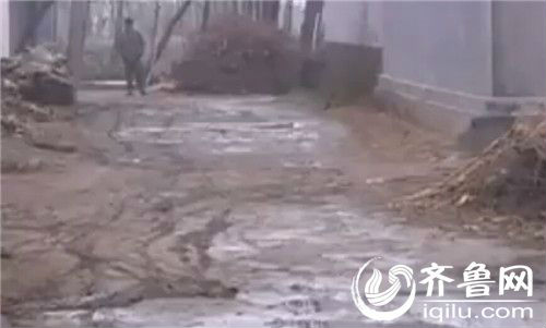 濱州官道高村衛(wèi)生惡劣 垃圾堆滿水塘道路泥濘難行
