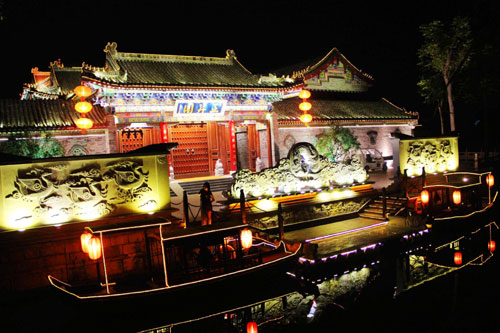 圖組：探尋“中國(guó)最美水鄉(xiāng)”--棗莊臺(tái)兒莊古城