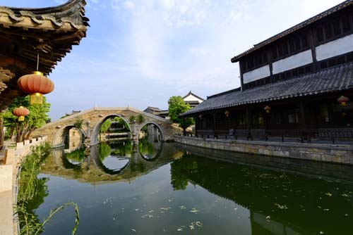臺兒莊古城重建工程圓滿竣工爭創世界文化遺產
