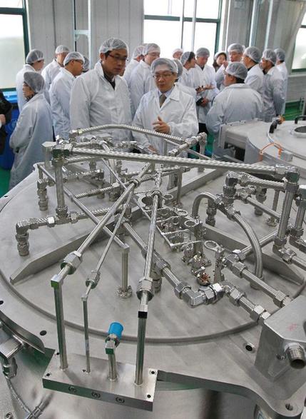 “中國造”LED芯片生產(chǎn)關(guān)鍵設(shè)備在滬下線
