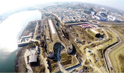空中航拍看在建車站 迪士尼站等一批新站雛形初現(xiàn)