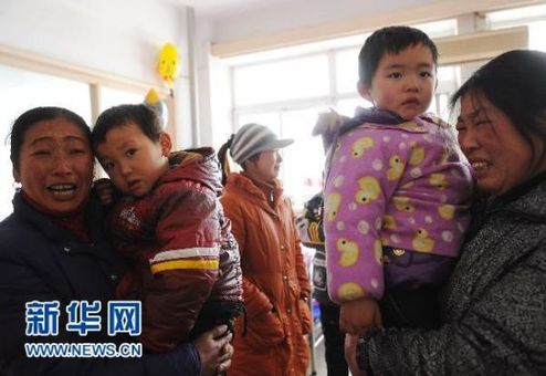 安徽懷寧部分兒童血鉛超標 當地組織到醫院檢查