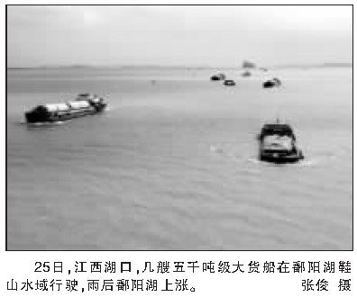 江西回應“鄱陽湖擬建大壩” 稱不影響濕地生態