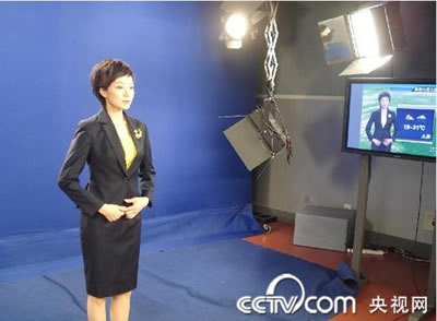 盤點(diǎn)美艷的天氣預(yù)報女主播 組圖