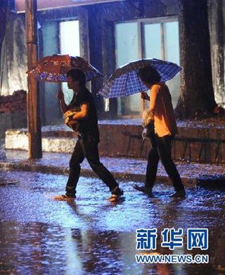 北京再次迎來強降雨 部分城區嚴重積水(組圖)