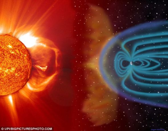 美衛星拍太陽風暴震撼照：表面現巨大漩渦