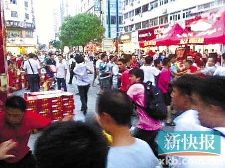 王老吉與加多寶員工因促銷起沖突 在南昌街頭群毆