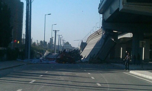 哈爾濱陽(yáng)明灘大橋斷裂 4車墜橋3死5傷